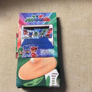 New Pjmasks Reversible Pillow Case 20in x 30in NWT